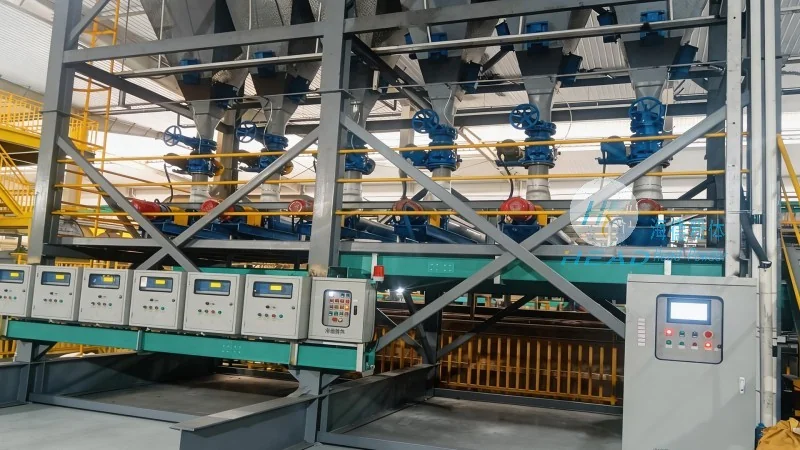 שיטת העברה פנאומטית לגרגירי דשן מורכב שיטת העברה פנאומטית לגרגירי דשן מורכב